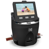 KODAK SCANZA Digital Film & Slide Scanner – Converts 35mm, 126, 110, Super 8 & 8mm Film Negatives & Slides to JPEG – Includes Large Tilt-Up 3.5” LCD