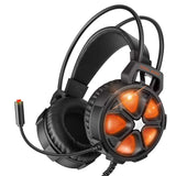 EasySMX Gaming Headset Xbox One Headset with Surround Sound Stereo, PS4 Headset with Mic & LED Light, Compatible with PC, Laptop, PS4, Xbox One