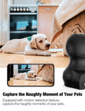 Pet Camera, Lefun 1080P Wireless Security Camera with Sound Detect Motion Tracking Two Way Audio Updated Cloud Surveillance Camera Supports 2.4G WiFi