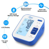 Blood Pressure Monitor Upper Arm, LOVIA Accurate Automatic Digital BP Machine for Home Use with Cuff 22-40cm, 2×120 Sets Memory, LCD Backlight