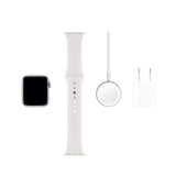 Apple Watch Series 5 (GPS, 40mm) - Silver Aluminum Case with White Sport Band