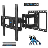 Mounting Dream TV Wall Mounts TV Bracket for Most 32-55 Inch Flat Screen TV/ Mount Bracket, Full Motion TV Wall Mount