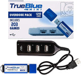 PeleusTech True Blue Mini Overdose Pack for PlayStation Classic - 128GB