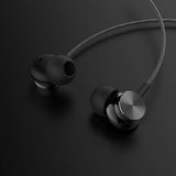 Betron BS10 Earphones Headphones, Powerful Bass Driven Sound, 12mm Large Drivers, Ergonomic Design with Remote Control and Microphone  (Black)