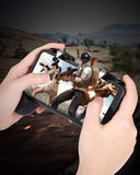 Pubg Mobile Controller with Cooling Fan 5200mah Power Bank, Mobile Gaming Trigger for PUBG/Fortnite/Rules of Survival, Phone Controller (Black)
