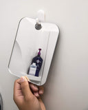 Deluxe Shave Well Fog-free Shower Mirror - 2 pack - Made in the USA - 33% larger than the Original Shave Well Anti-Fog Shower Mirror