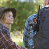 Midland - GXT1000VP4, 50 Channel GMRS Two-Way Radio - Up to 36 Mile Range Walkie Talkie, 142 Privacy Codes, Waterproof (3 Pack) (Black/Silver)