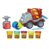 Play-Doh Max The Cement Mixer Toy Construction Truck with 5 Non-Toxic Colors, 2-Ounce Cans (Amazon Exclusive)