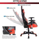 GTRACING Gaming Chair Racing Office Computer Game Chair Ergonomic Backrest and Seat