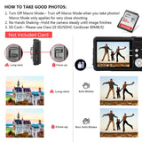 HD Mini Digital Cameras for Kids Teens Beginners,Point and Shoot Digital Video Cameras-Birthday&Christmas Gift