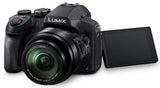 PANASONIC LUMIX FZ300 Long Zoom Digital Camera features 12.1 Megapixel, 1/2.3-inch Sensor, 4K Video, WiFi, Splash - DMC-FZ300K - (Black) USA
