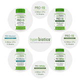 Hyperbiotics PRO-15 Probiotics—60 Daily Time Release Pearls— Digestive Supplement Formula—15x More Survivability Than Capsules