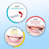 AsaVea Teeth Whitening Pen (2 Pack), 35% Carbamide Peroxide Gel, 20+ Uses, Effective, Painless, No Sensitivity, Travel-Friendly, Easy to Use