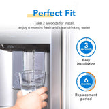 ICEPURE UKF8001 Replacement Refrigerator Water Filter