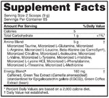 OPTIMUM NUTRITION ESSENTIAL AMINO ENERGY, Concord Grape, Keto Friendly BCAAs, Preworkout and Essential Amino Acids with Green Tea