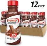 Premier Protein 30g Protein Shake, Chocolate, 11.5 Fl Oz, Pack of 12