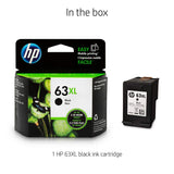 HP 63XL | Ink Cartridge | Black | F6U64AN