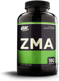 OPTIMUM NUTRITION ZMA Muscle Recovery and Endurance Supplement for Men and Women, Zinc and Magnesium Supplement, 180 Capsules