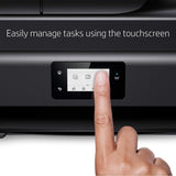 HP OfficeJet 5255 Wireless All-in-One Printer, HP Instant Ink & Amazon Dash Replenishment ready (M2U75A), Black