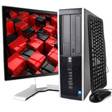 Desktop Computer Package Compatible With HP Elite Intel Quad Core i5 3.2GHz, 8GB RAM, 1TB Hard Drive, DVD-RW, 19 Inch LCD Monitor, Keyboard, Mouse