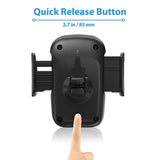 Beam Electronics Universal Smartphone Car Air Vent Mount Holder Cradle