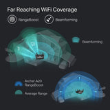 TP-Link AC4000 Smart WiFi Router - Tri Band Router, MU-MIMO, VPN Server, Advanced Security