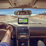 GPS for Car, 7 inches Portable Lifetime Map Update Spoken Turn-to-Turn Navigation System for Cars, SAT NAV