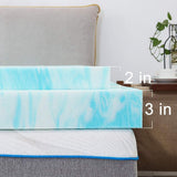 Mattress Topper Twin, Memory Foam Mattress Topper for Twin Size Bed, 3 Inch