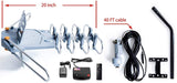 pingbingding HDTV Antenna Amplified Digital Outdoor Antenna with Mounting Pole & 40FT RG6 Coax Cable