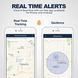 PRIMETRACKING Personal GPS Tracker - Mini, Portable, Track in Real Time - 4G LTE - with SOS Button  Locator Tracking Device - for Seniors, Kids, Cars