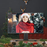 PERLESMITH Universal TV Stand - Table Top TV Stand for 37-55 inch LCD LED TVs