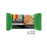 KIND Breakfast Probiotic Bars, Apple Cinnamon, 32 Count
