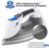 Beautural 1800-Watt Steam Iron with Digital LCD Screen