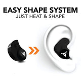 Decibullz - Custom Molded Earplugs, 31dB Highest NRR, Comfortable Hearing Protection for Shooting, Travel, Swimming, Work and Concerts