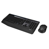Logitech MK345 Wireless Combo – Full-sized Keyboard with Palm Rest and Comfortable Right-Handed Mouse