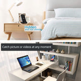 KAPOSEV Spy Camera WiFi Hidden Camera with Wireless Phone Charger, 1080P Security Cameras Hidden Nanny Cam with Motion Detection/Night Vision