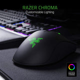 Razer DeathAdder Elite Gaming Mouse: 16,000 DPI Optical Sensor - Chroma RGB Lighting - 7 Programmable Buttons - Mechanical Switches - Matte Black