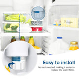 Refrigerator Water Filter Replacement for GE MWF, NSF 42 by Pureza Filter, Pack of 3