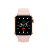Apple Watch Series 5 (GPS, 40mm) - Gold Aluminum Case with Pink Sport Band