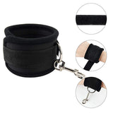 Sex Bondage for Couples with Spreader Bar 2X2 Wrists Ankle Cuffs, PALOQUETH BDSM Toy Bedroom Restraints for Sex with Blindfold Feather Tickler