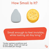 Jiobit - Smallest Real-Time Location Tracker for Kids | Highly Secure, KidSAFE Approved, Lightweight, Durable, Live Notifications |