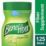 Benefiber Daily Prebiotic Dietary Fiber Supplement Powder for Digestive Health, 100% Natural, Clear & Taste-Free, 125 Servings of Fiber Powder