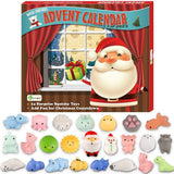 Mochi Squishy Toys Advent Calendar 2019 Christmas Countdown Calendar 24Pcs