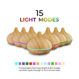 Ultimate Aromatherapy Diffuser & Essential Oil Set - Ultrasonic Diffuser & Top 10 Essential Oils - 300ml Diffuser