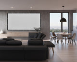 Mdbebbr 120 inch Projection Screen 16:9 HD Foldable Anti-crease Portable Projector Movies Screen