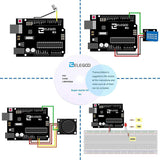 ELEGOO UNO Project Super Starter Kit with Tutorial and UNO R3 Compatible with Arduino IDE