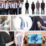 Hilife Steamer for Clothes Steamer, Handheld Garment Steamer Clothing, Mini Travel Steamer Fabric Steam Iron 240ml Big Capacity Upgraded Version