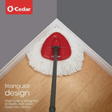 O-Cedar Easywring Microfiber Spin Mop & Bucket Floor Cleaning System with 1 Extra Refill