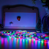 LED Strip Lights - 5M/16.4 Ft SMD 3528 RGB 300 LED Color Changing Kit