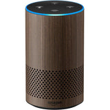 Echo (2nd Generation) - Smart speaker with Alexa and Dolby processing - Walnut Finish